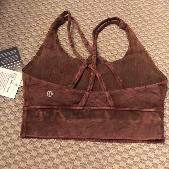 NWT lululemon energy bra long line - Picture 2 of 5